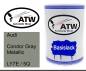 Preview: Audi, Condor Gray Metallic, LY7E / 5Q: 500ml Lackdose, von ATW Autoteile West.